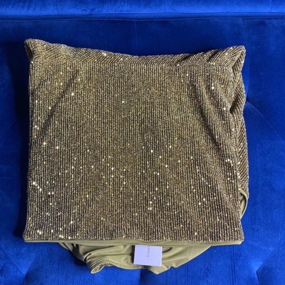 Lovers + Friends Gold Halter Mini Dress - Picture 9 of 9